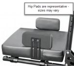 Pad, Hip Guide Pad, Flat, 4 x 5