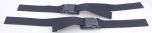Soft Toe Strap with Buckle, 1" Pair