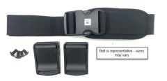 Hip Belt, 1" TheraFit Single Pull, SR Buckle, 4.25 x 1.75 Pads w/ Camlocks