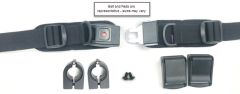 Hip Belt, 1" TheraFit Rear Pull, PB Security, 6.25 x 1.75 Pads w/ Camlocks, Collars