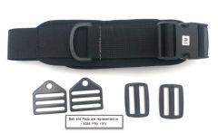 Hip Belt, 1.5" TheraFit Dual Pull, SR Buckle, 5.25 x 2.25 Pads w/ Clips