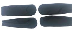 TheraSleeves, Hip Belt, 6.25 x 1.75 Pad, Black, 2 Pair