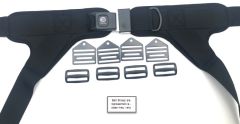 Hip Belt, 1" TheraFit 4-Point Y-Style, PB Buckle, Small