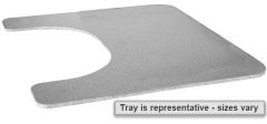 18W x 16D Grey Tray, 8.5 x 5 BC