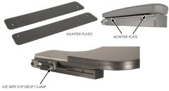 Tray Attachment, Top Drop w/ 11.5L Quantum TB3 Adapter Plates, Pair
