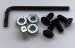 Hardware Kit for Tray Clamps, 1/4"