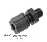 Sip-N-Puff Compression Fitting, Straight
