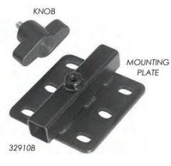 Headrest Mounting Plate w/ Knob