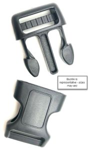 Buckle, High Curve Side Release, 3/4"